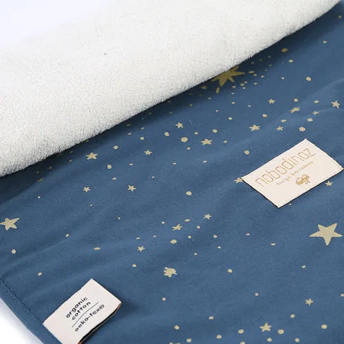 Nobodinoz Changing Pad Nomad Gold Stella/Night Blue