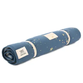 Nobodinoz Changing Pad Nomad Gold Stella/Night Blue