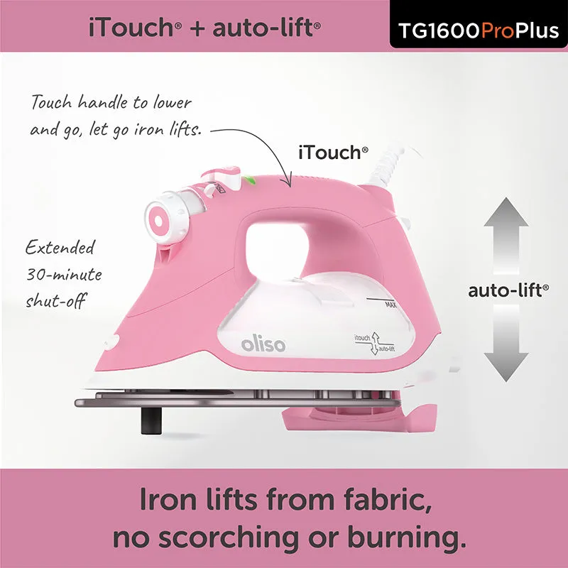Oliso® TG1600Pro  Smart Iron® - Pink