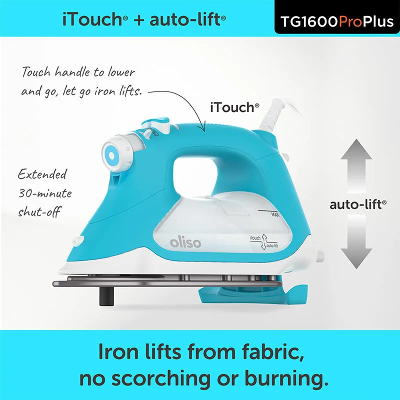 Oliso® TG1600Pro  Smart Iron® - Turquoise