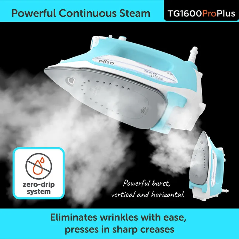 Oliso® TG1600Pro  Smart Iron® - Turquoise