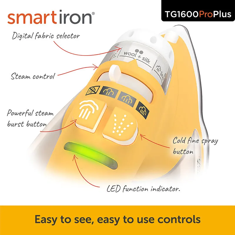 Oliso® TG1600Pro  Smart Iron® - Yellow