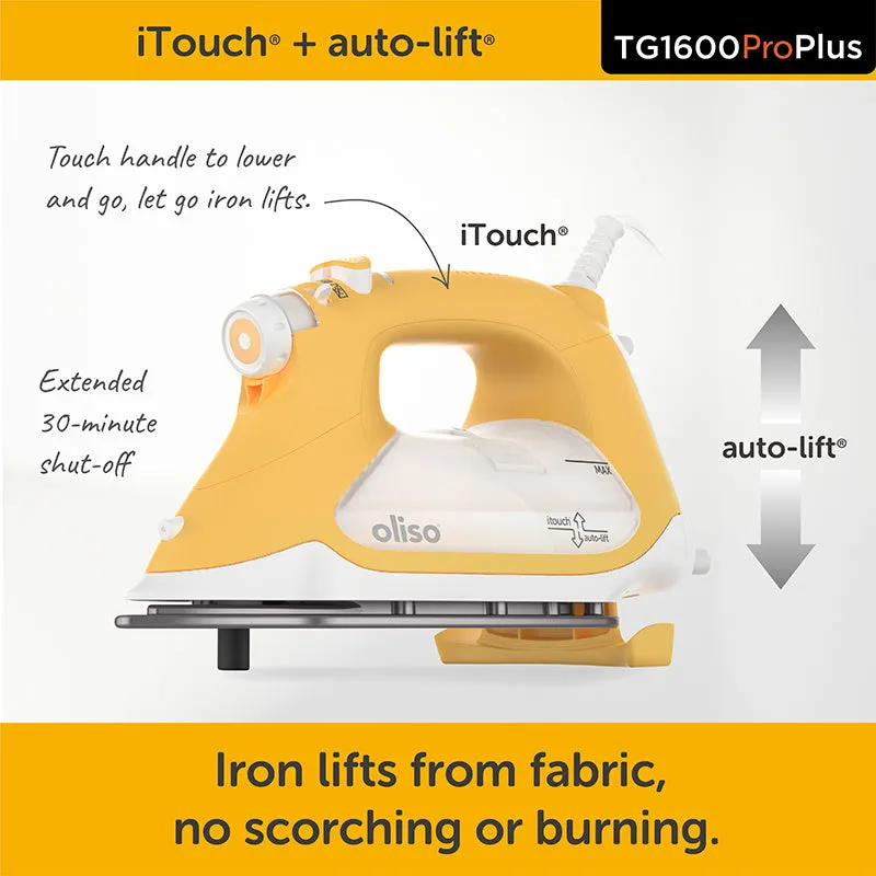 Oliso® TG1600Pro  Smart Iron® - Yellow