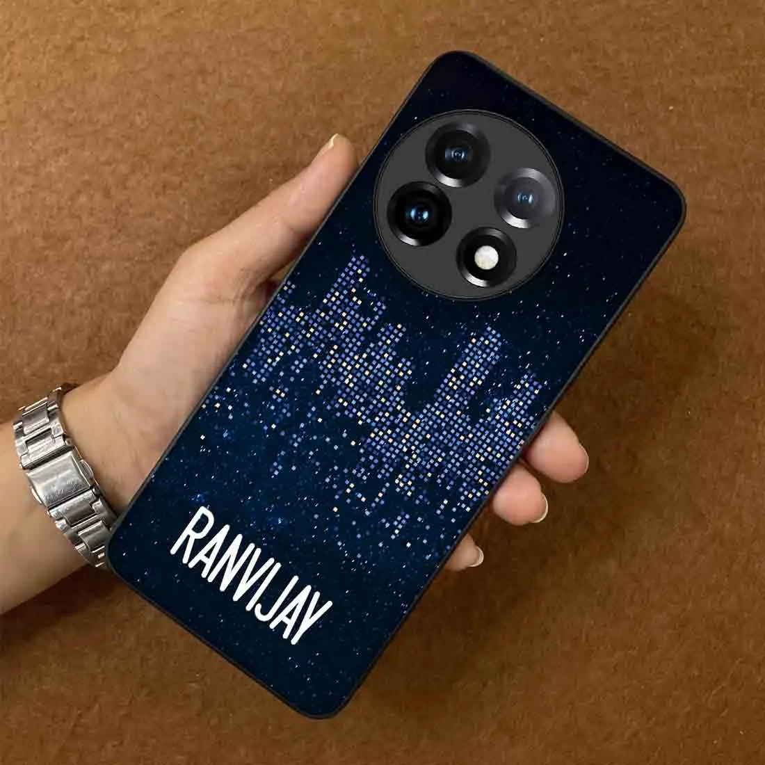 One Plus 11 Back Cover with Name Customized Design One Plus Mobile Cover - City