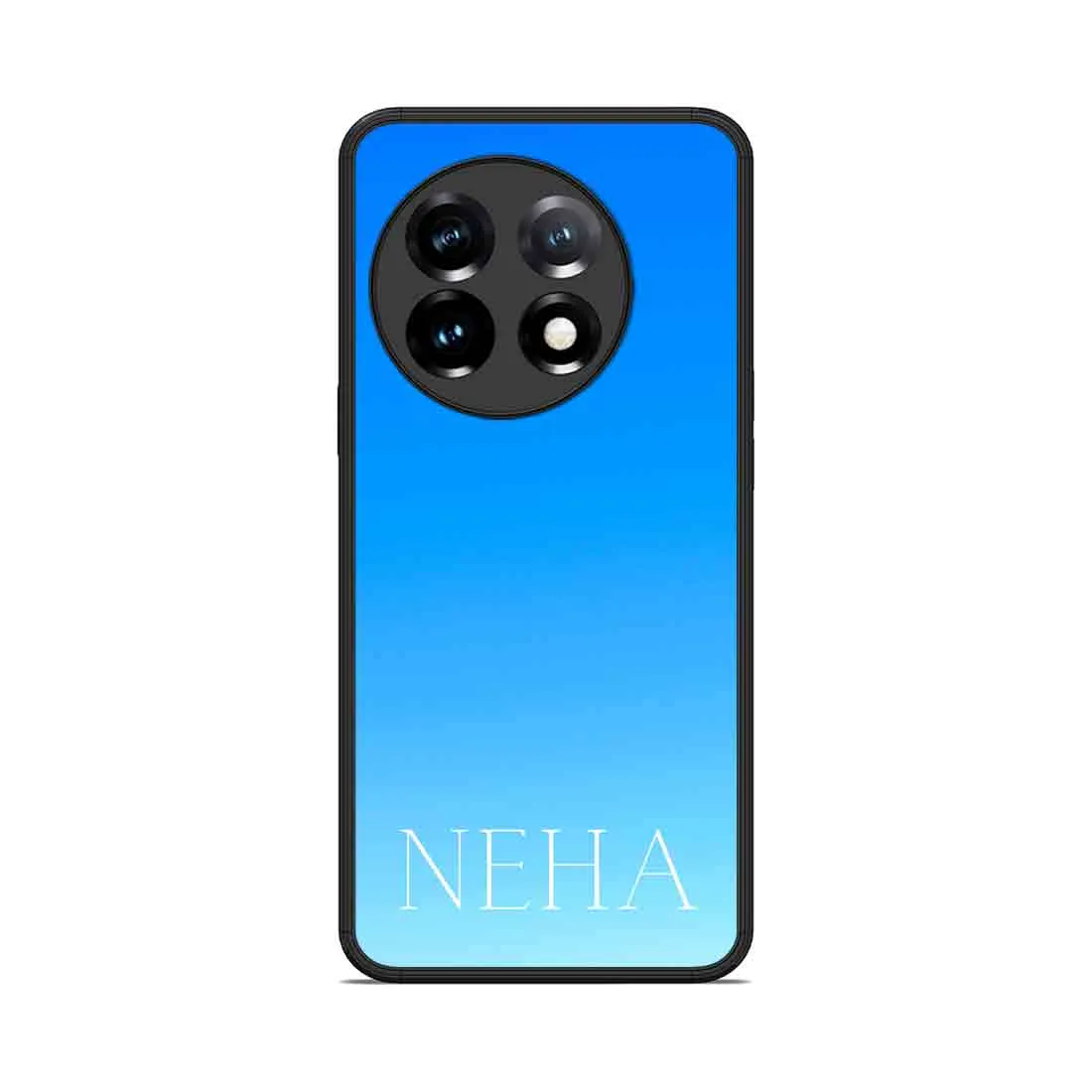 One Plus Mobile Back Cover Custom One Plus 11 Case with Name Mobile Cover - Gradients