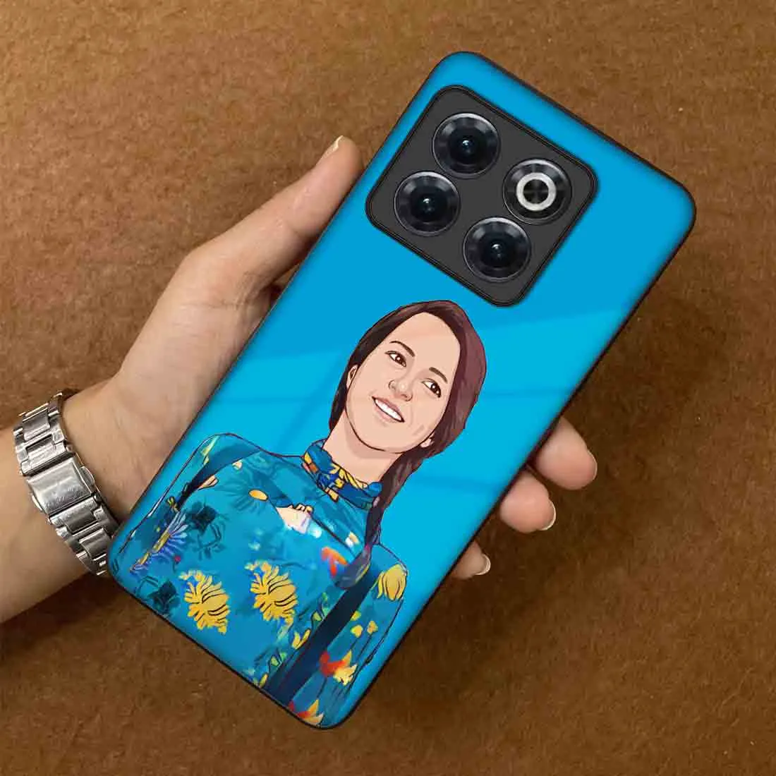 Oneplus 10T Cases with Photo on Back Mobile Case with Image - Cartoon Filter