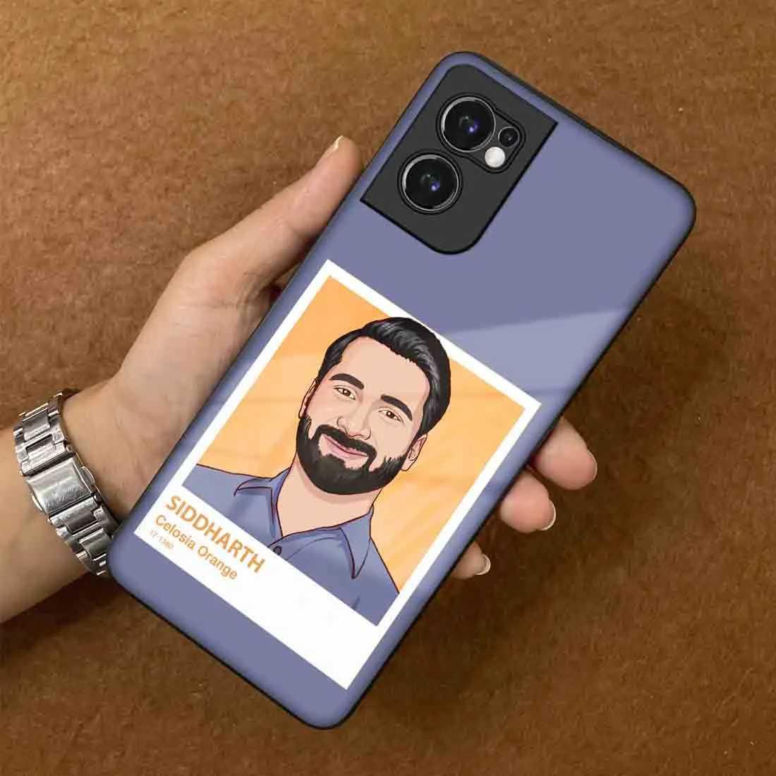 Oneplus Nord CE 2 Mobile Cover with Photo Customized One plus Cases  - Cartoonify From Photo
