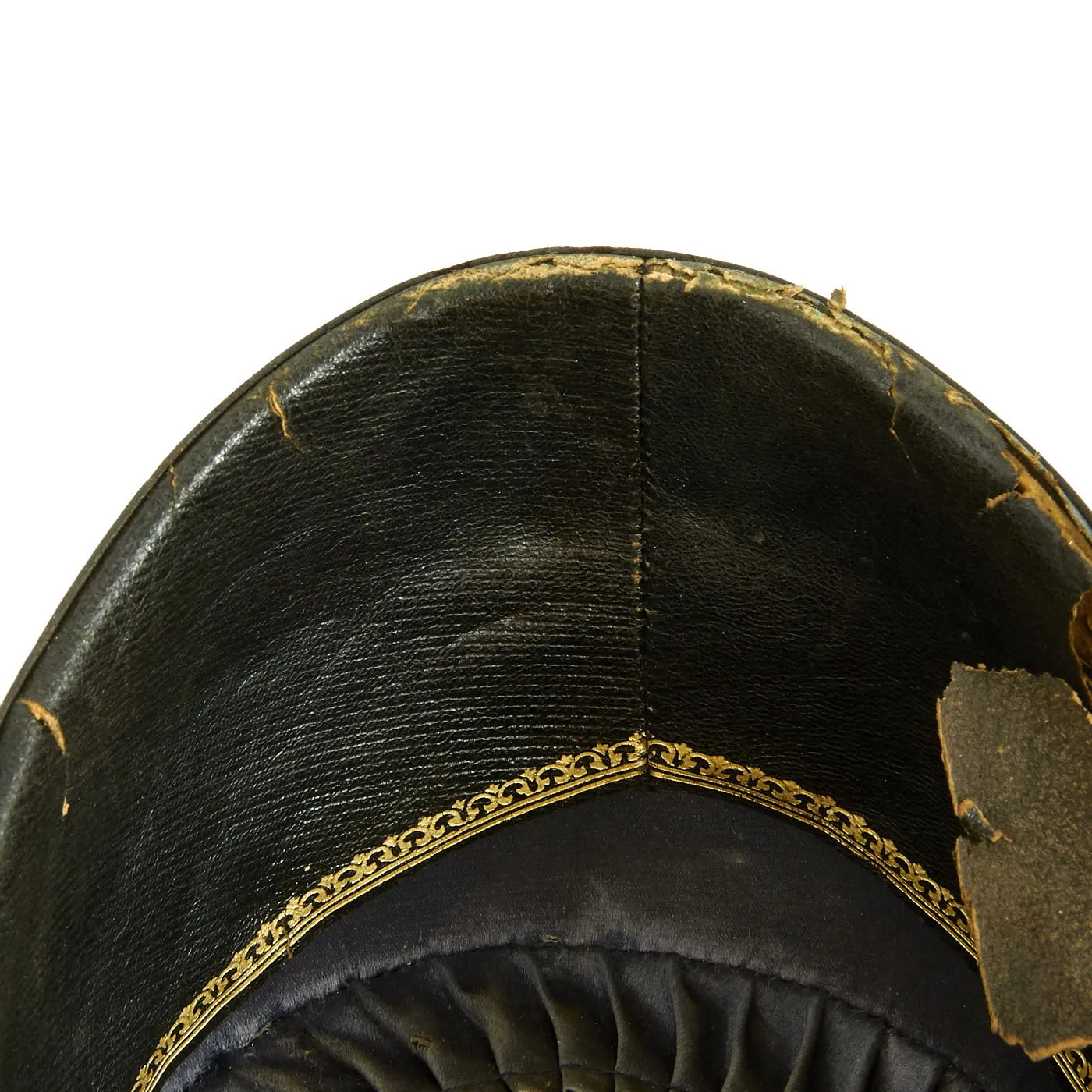 Original Danish 19th Century Officer Shako by C.L. Seifert