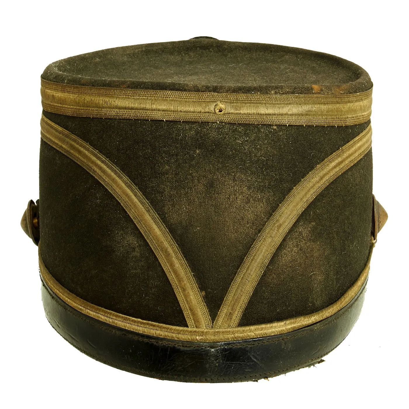 Original Danish 19th Century Officer Shako by C.L. Seifert