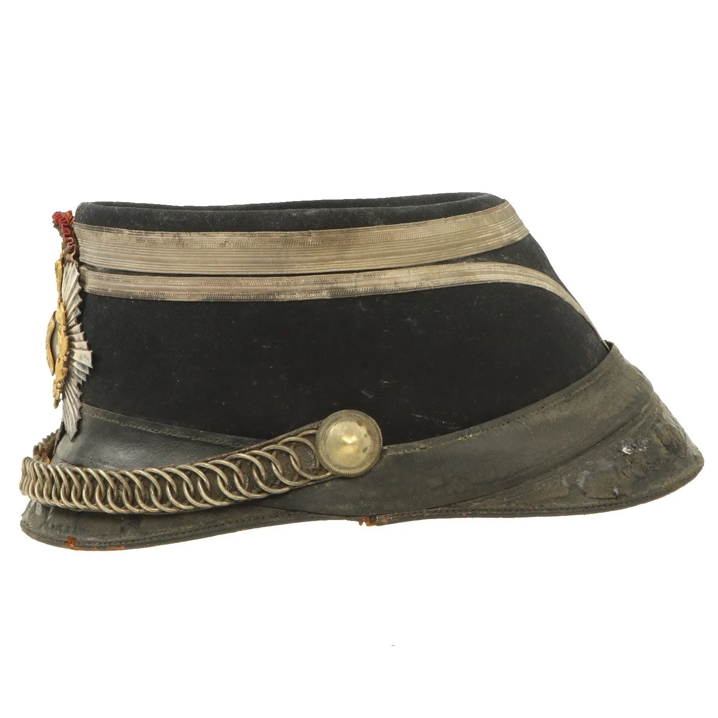 Original Danish 19th Century Officer Shako