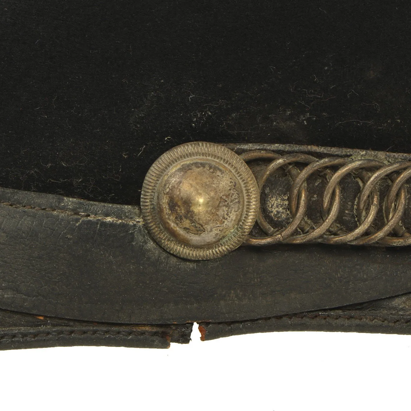 Original Danish 19th Century Officer Shako