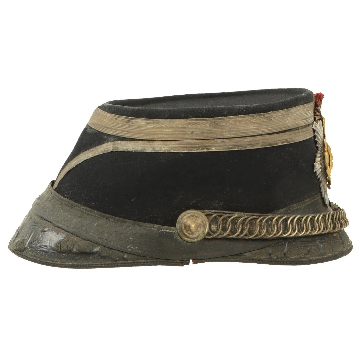 Original Danish 19th Century Officer Shako
