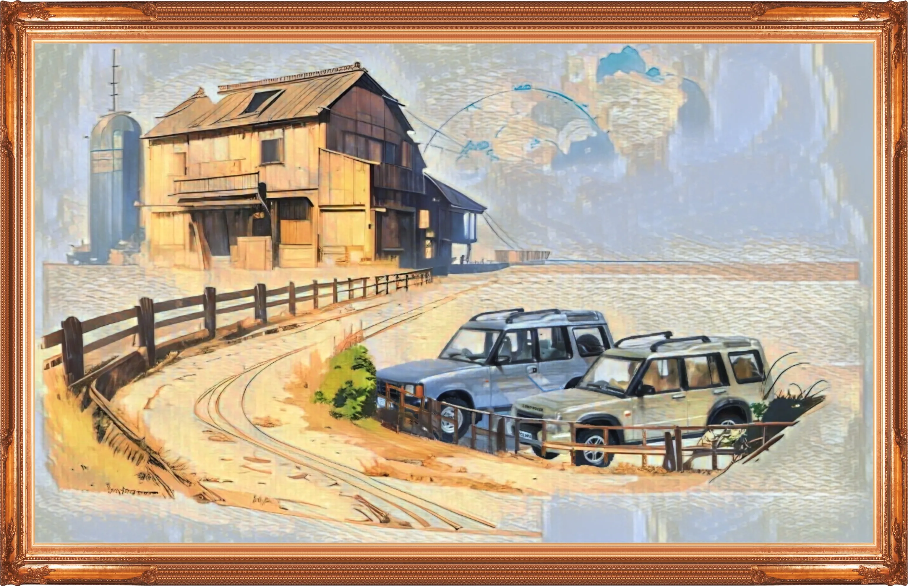 Oxford Diecast Land Rover Discovery 1 Mistrale