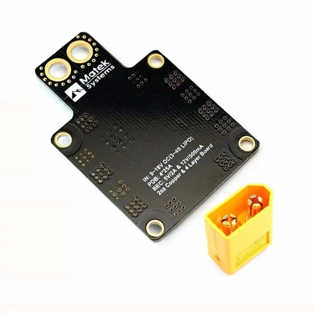 PDB-XT60 with BEC 5V and 12V for drone
