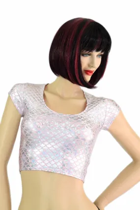 Pink Mermaid Crop Top
