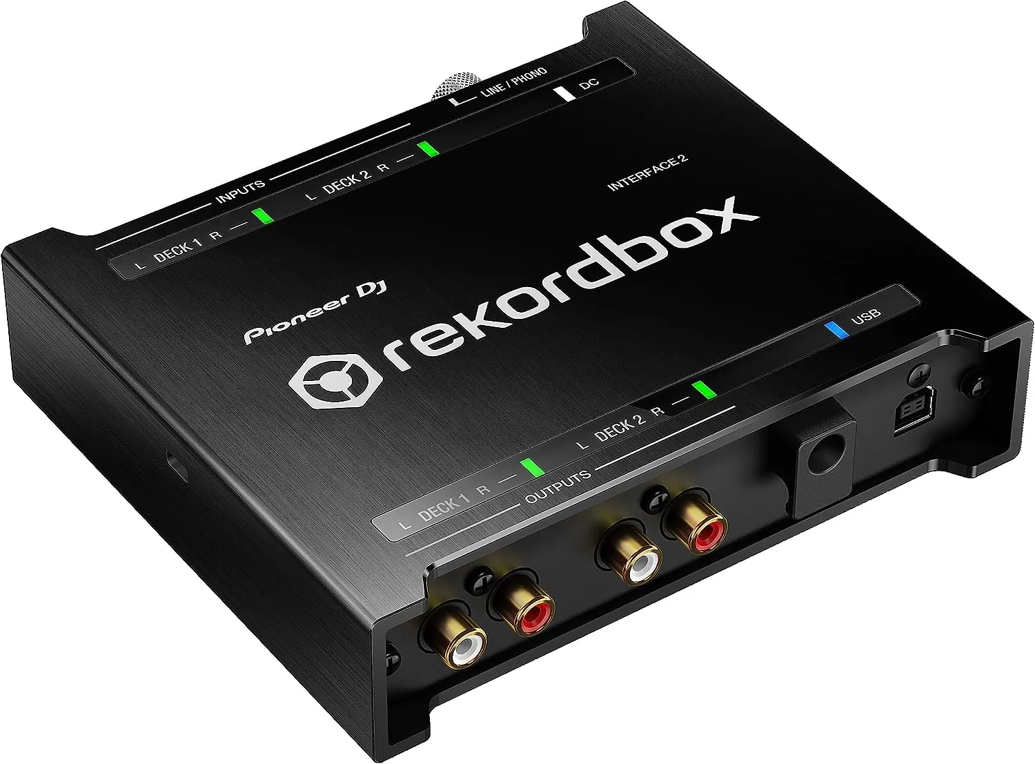 Pioneer DJ interface2- 2-Channel Audio Interface for REKORDBOX DVS
