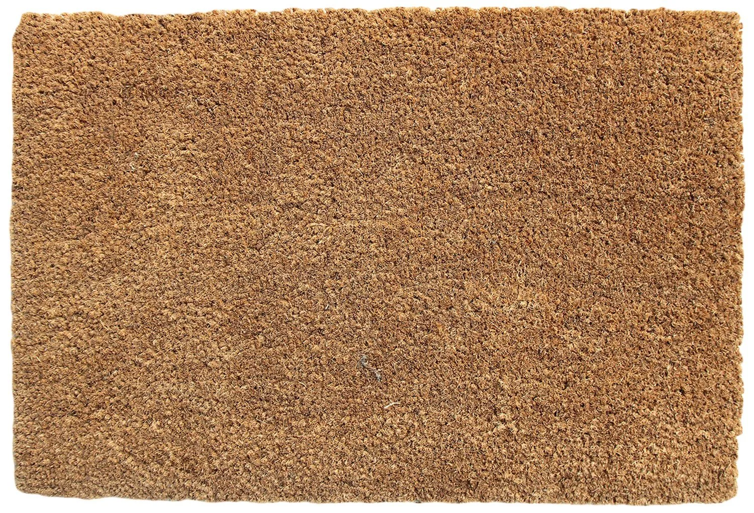 Plain Blank Natural Coir Door Mat with Anti-Slip PVC Backing