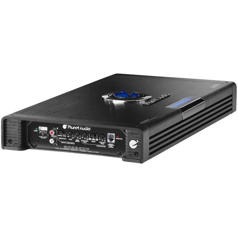 Planet Audio AC2600.2 Anarchy 2600W 2-Channel Car Amplifier w/ Remote
