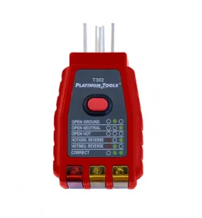 Platinum Tools T302C GFCI Socket Tester