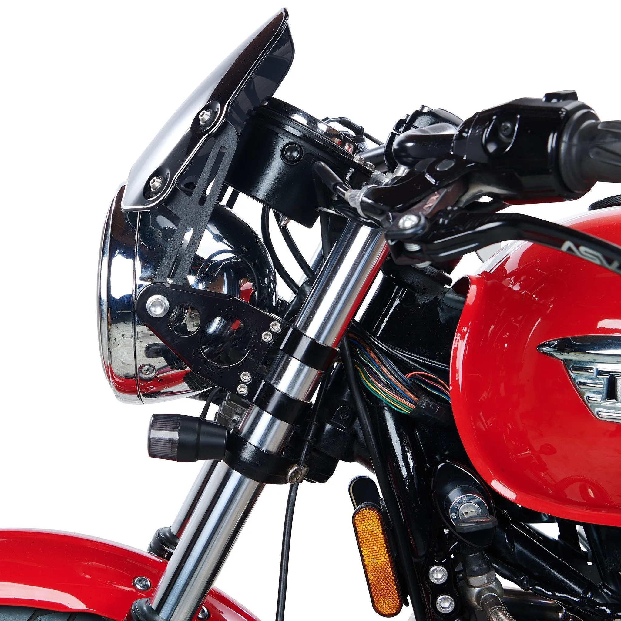 Plug & Play Retro Turn Signals for Triumph Bonneville / Street Series | Front Rectifier Mount