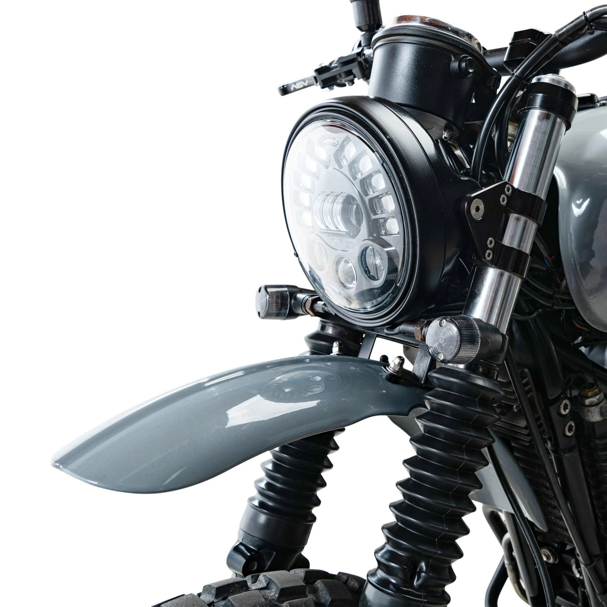 Plug & Play Retro Turn Signals for Triumph Bonneville / Street Series | Front Rectifier Mount