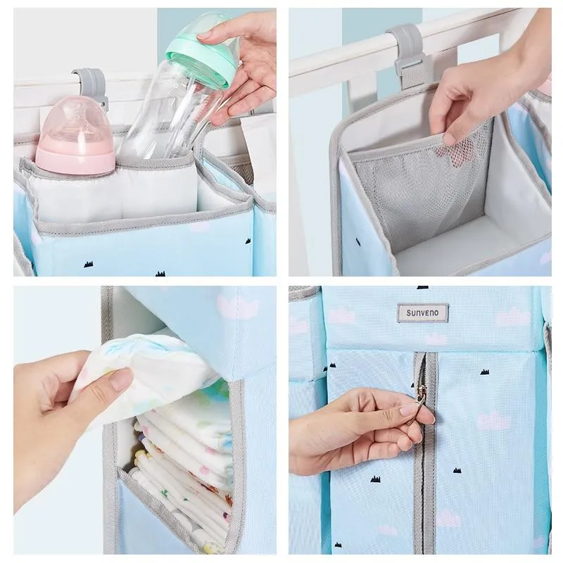 Portable  Hanging  Baby Essentials  Storage  Bag