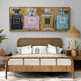 Prolific 200cm x 80cm Perfume Bottles Urban Pop Book Club Painting (SOLD)