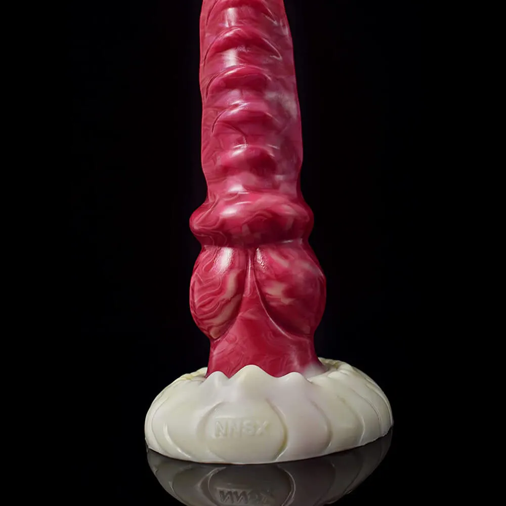 Realistic Pink Dragon Dildo 7.28 inches Silicone Tentacle Adult Toy