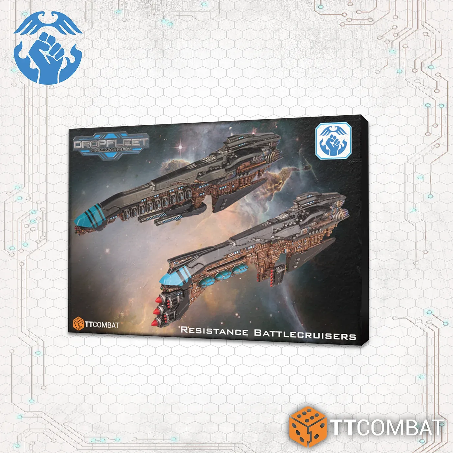 Resistance Battlecruisers - Dropfleet Commander 2.0