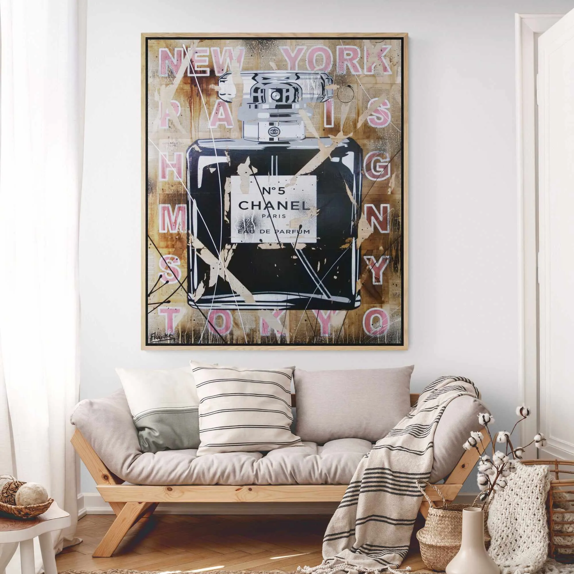 Ripped 120cm x 100cm Urban Pop Book Club Painting (SOLD)