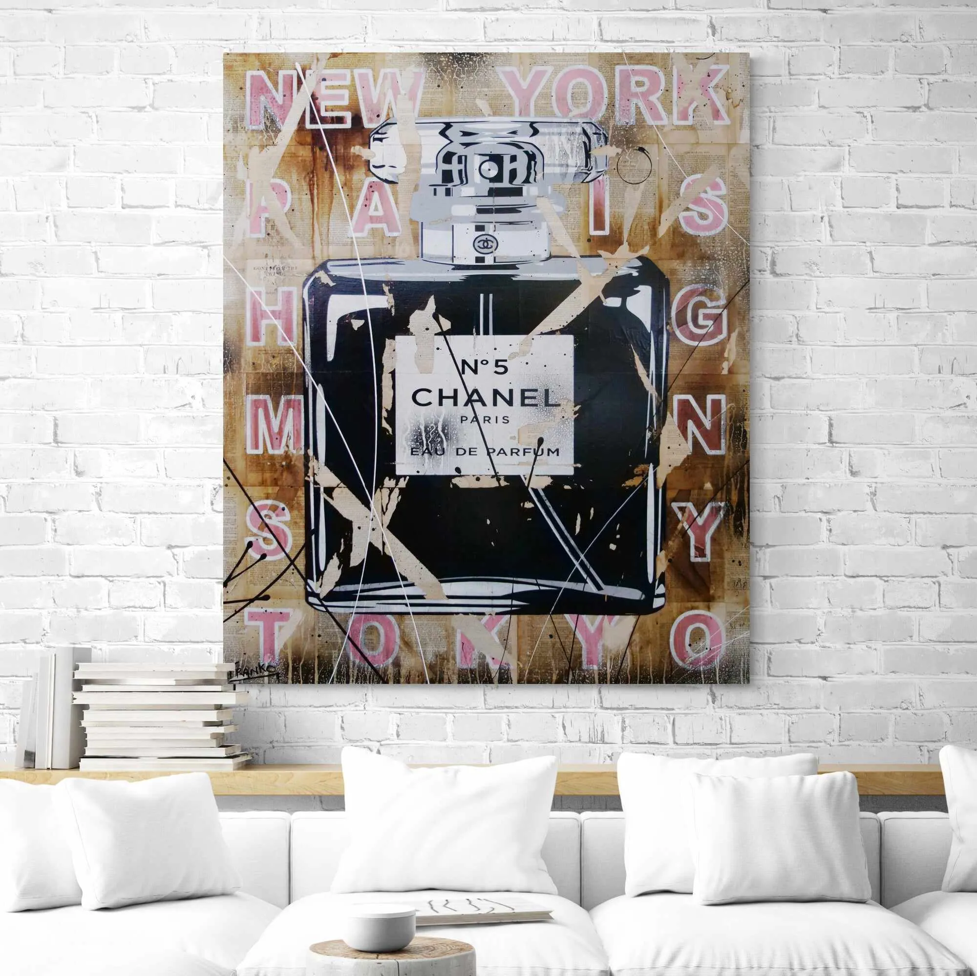 Ripped 120cm x 100cm Urban Pop Book Club Painting (SOLD)