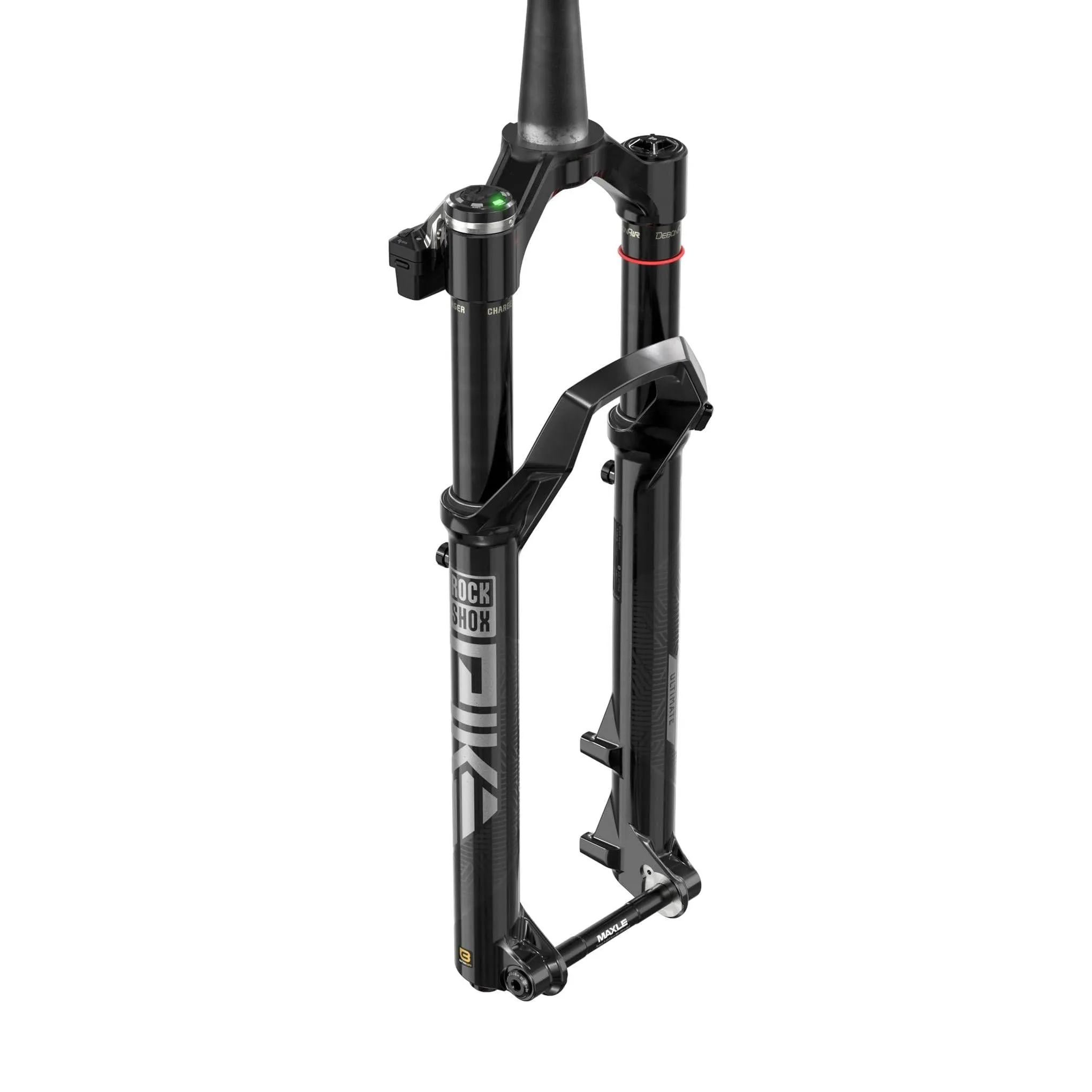Rockshox Fork Pike Ultimate Flight Attendant - 29" Boost15X110 140Mm Black Tpr Smcrownod 44Offset Db  (Bolt On Fender,2 Btm Tokens,Star Nut,Maxle Stealth,Battery,Charger) A3: Black 140Mm