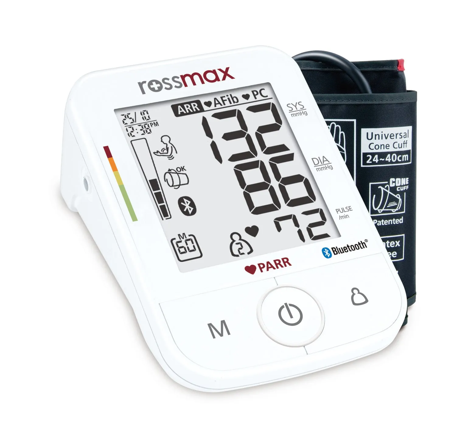 Rossmax Upper Arm Automatic Blood Pressure Monitor with Bluetooth Connection