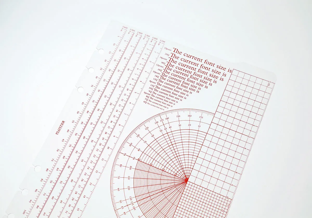 Ruler Pad PLT0009 (A5 Size)
