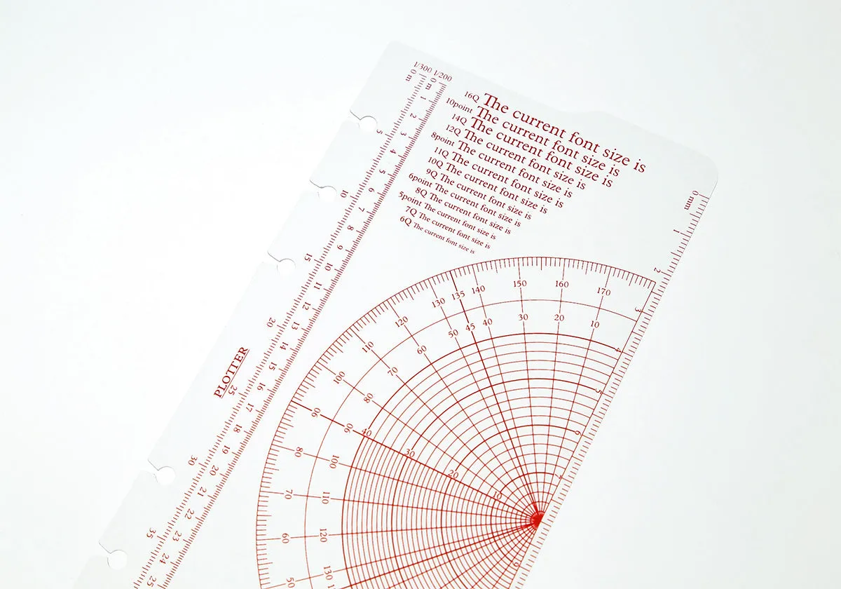 Ruler Pad PLT0009 (Narrow Size)