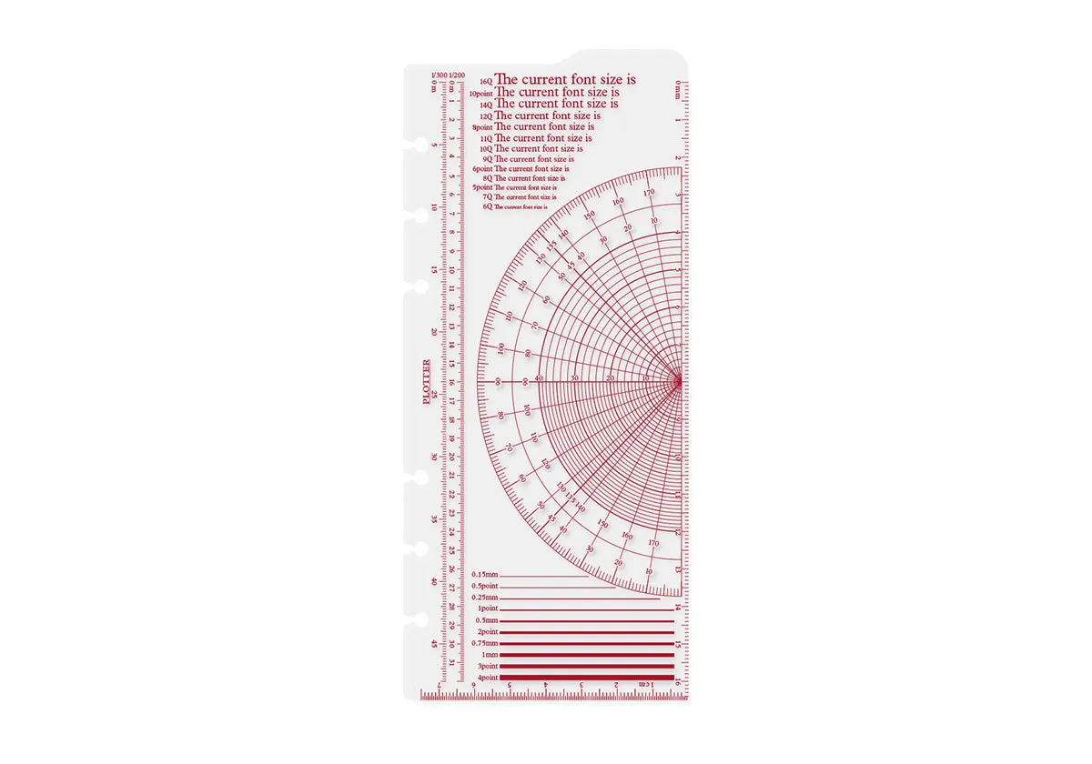 Ruler Pad PLT0009 (Narrow Size)