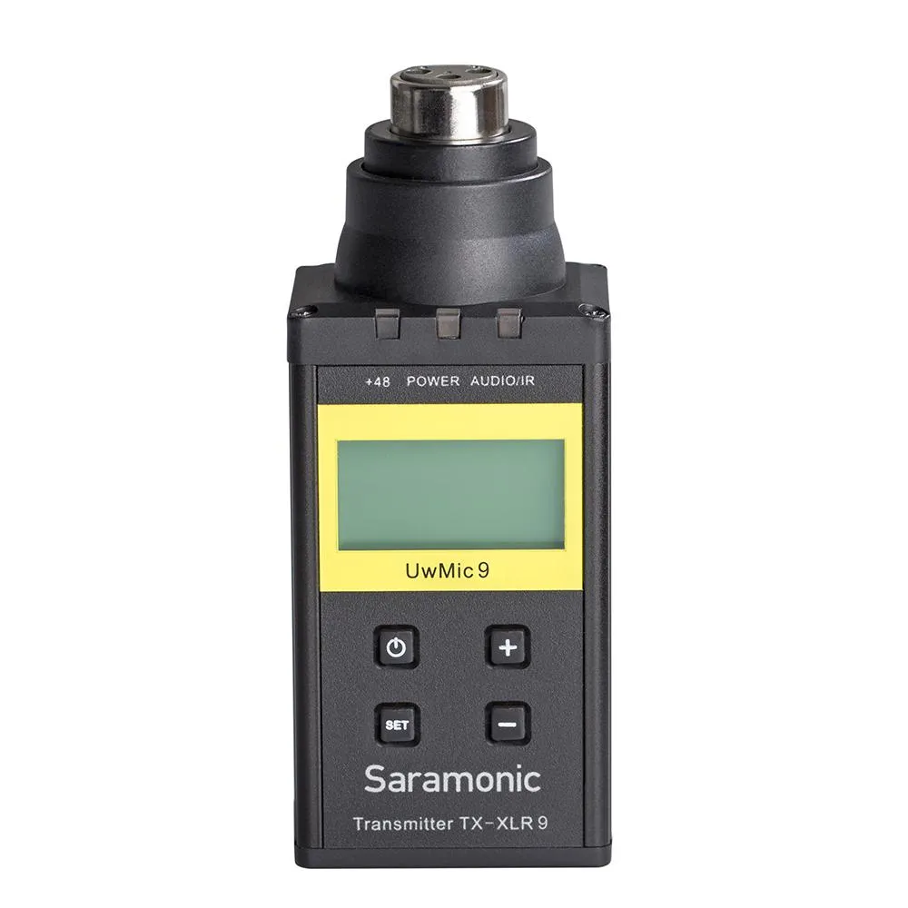 Saramonic TX-XLR9 Plug-on XLR Transmitter for UwMIC9 Digital UHF Wireless Microphone System