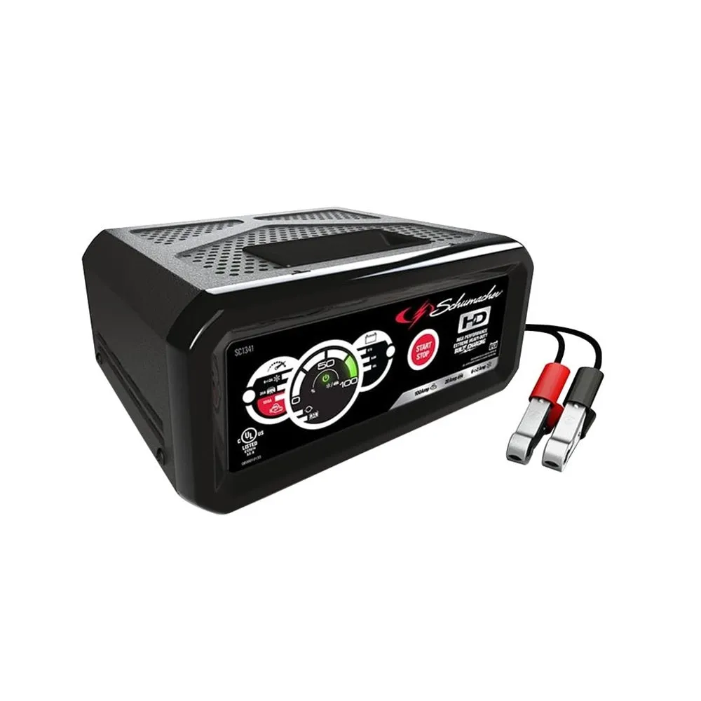Schumacher SC1341 Automatic Battery Charger/Engine Starter, 120 Volts