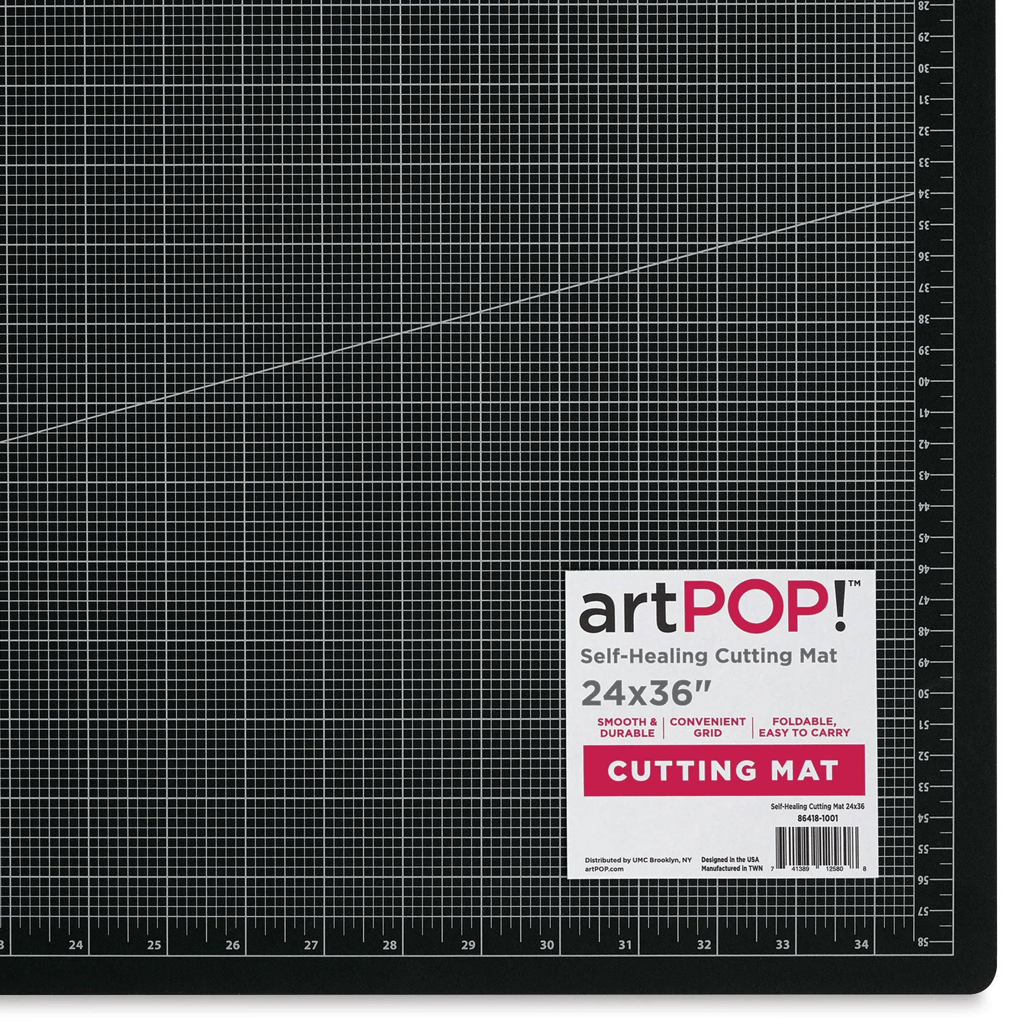 Self-Healing Cutting Mat - 24" x 36", Foldable