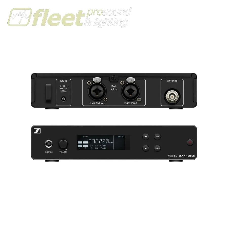 Sennheiser XSW IEM system, Frequency A