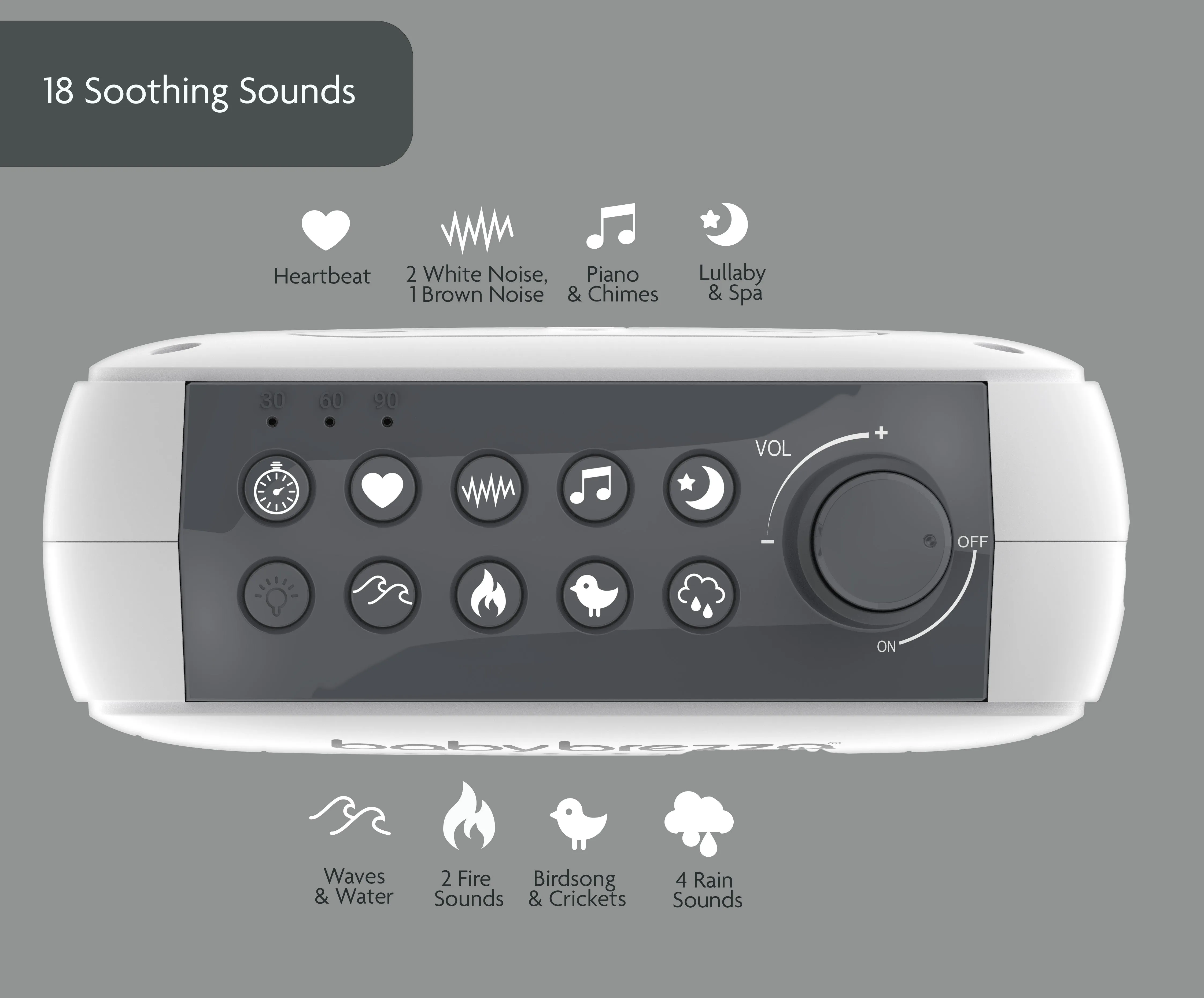 Sleep & Soother Portable Sound Machine