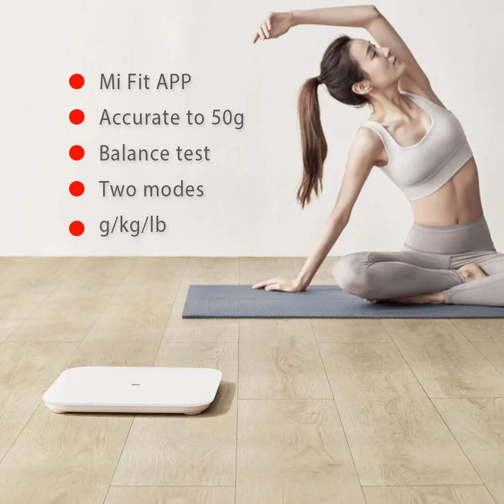 Smart Scale Body Balance Test Bwith BT5.0 Intelligent Analysis Scale APP Weighing Scale Global Version