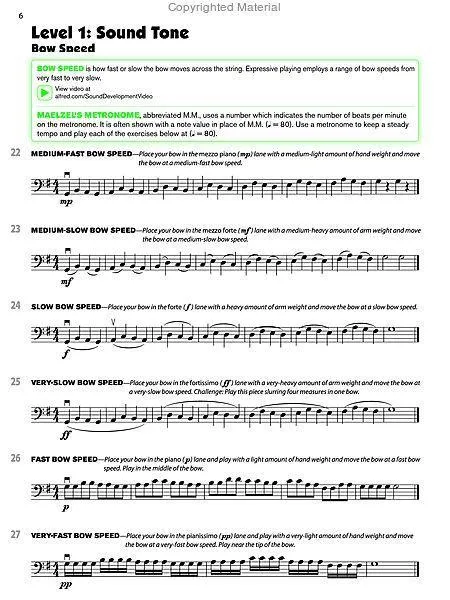 Sound Innovations Sound Development Cello