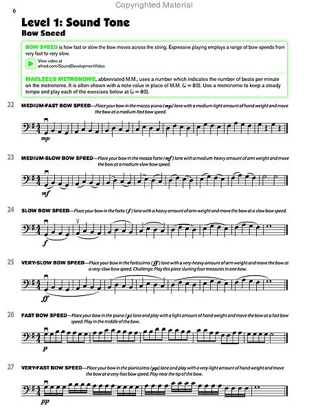 Sound Innovations Sound Development Cello