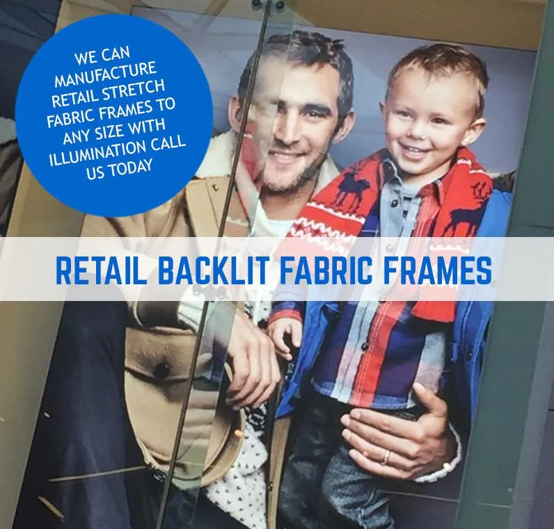 STRETCH TENSION FABRIC FRAMES