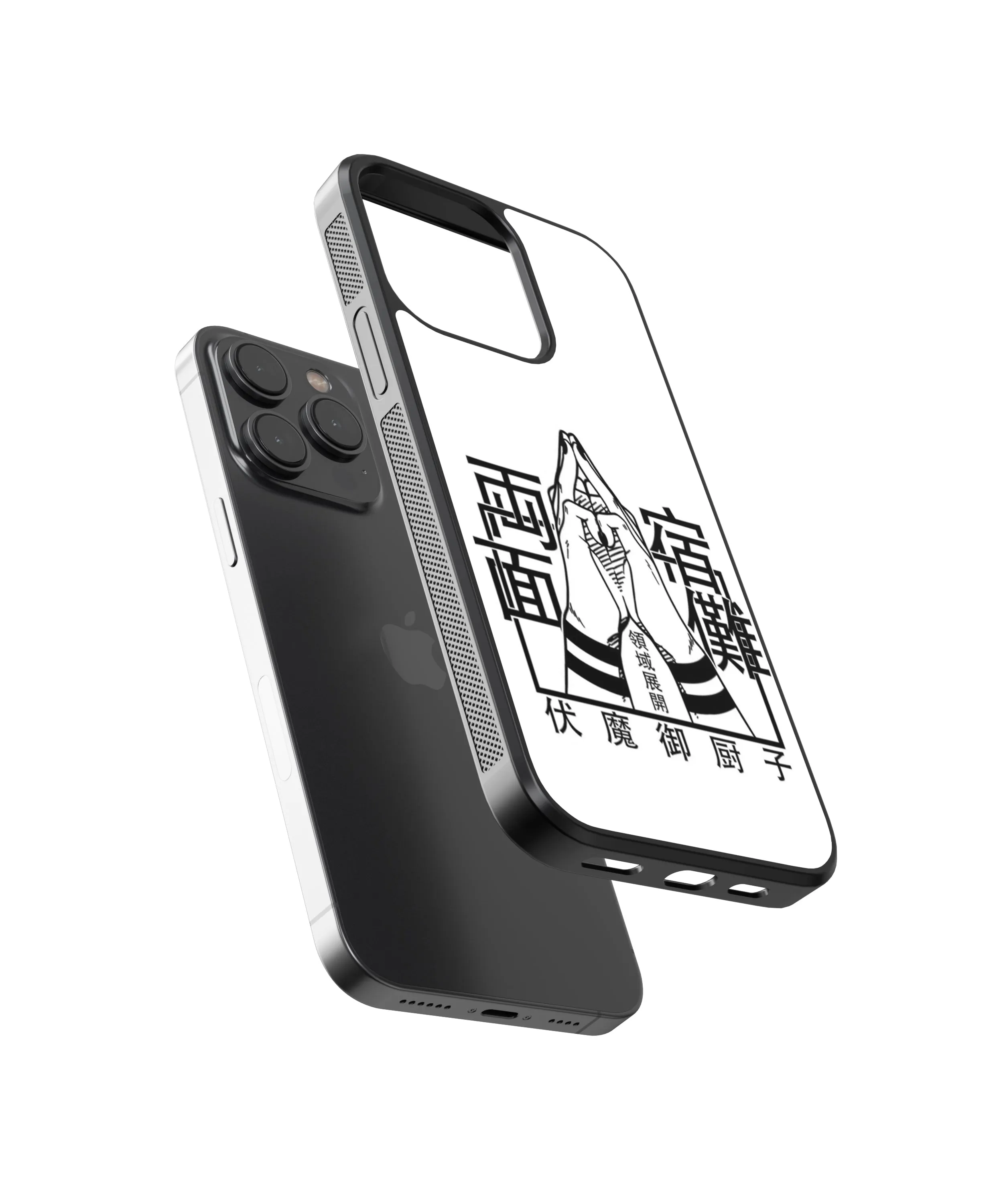 Sukuna Jujutsu Kaisen Anime Glass Phone Case Cover