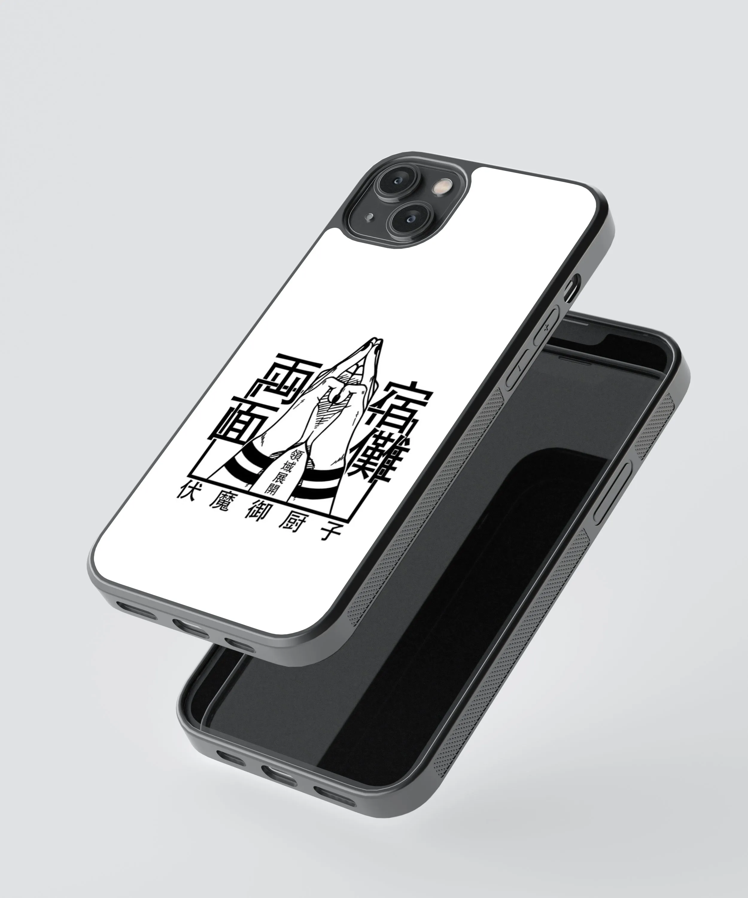 Sukuna Jujutsu Kaisen Anime Glass Phone Case Cover