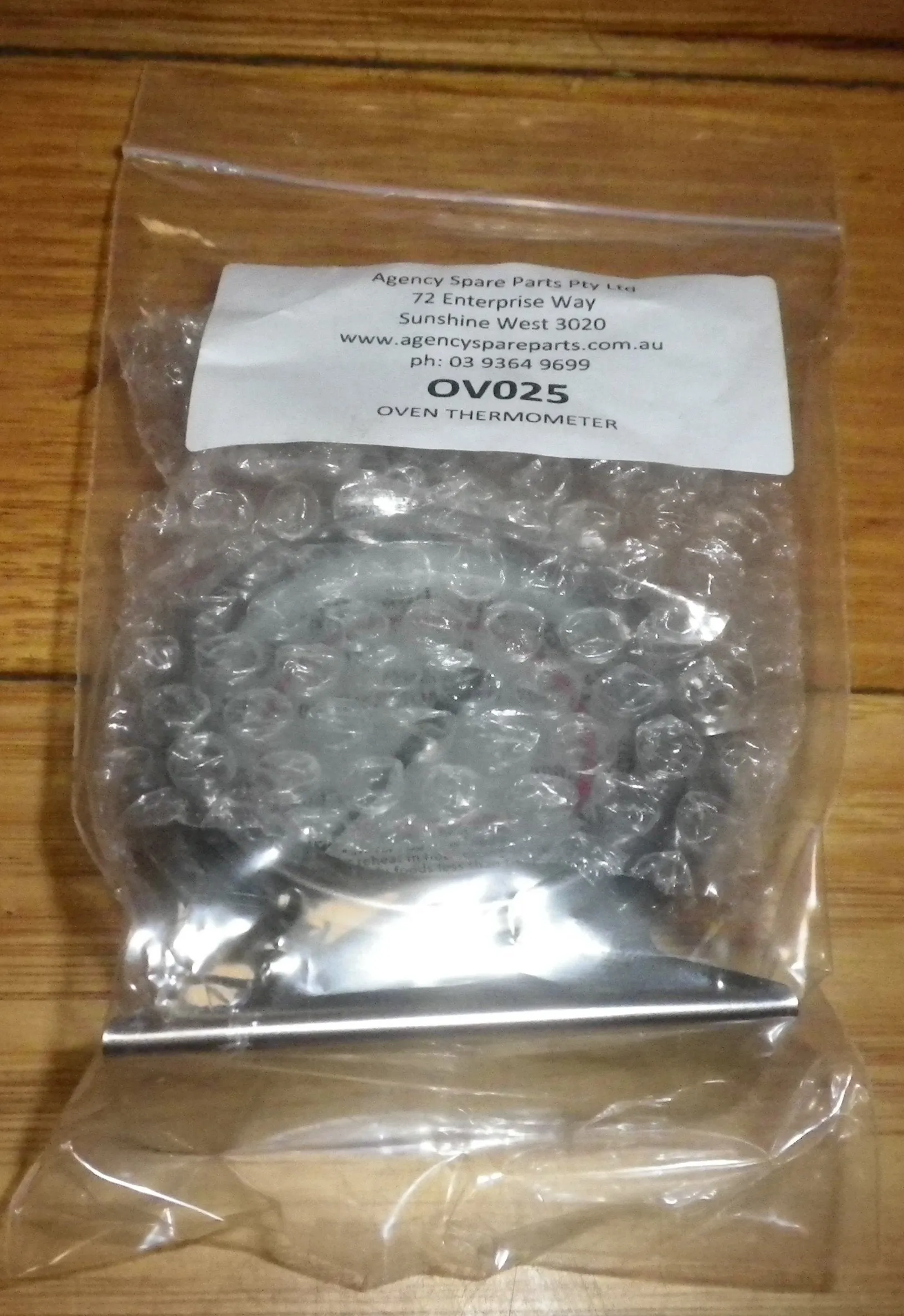 Thermometer  50C to  300C for Ovens - Part # OV025