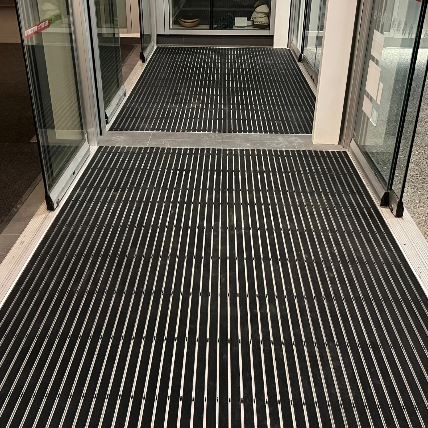 Top Clean Stabil XL Aluminum Entrance Matting - 27mm with Grooved Rubber