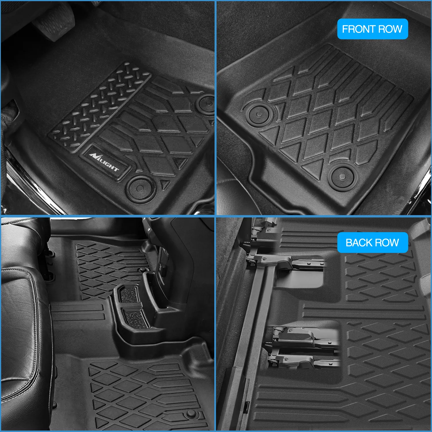 TPE Floor Mats for Lexus RX RX350 RX350h RX500h 2023 2024 2025 (NOT for RX450h PHEV)